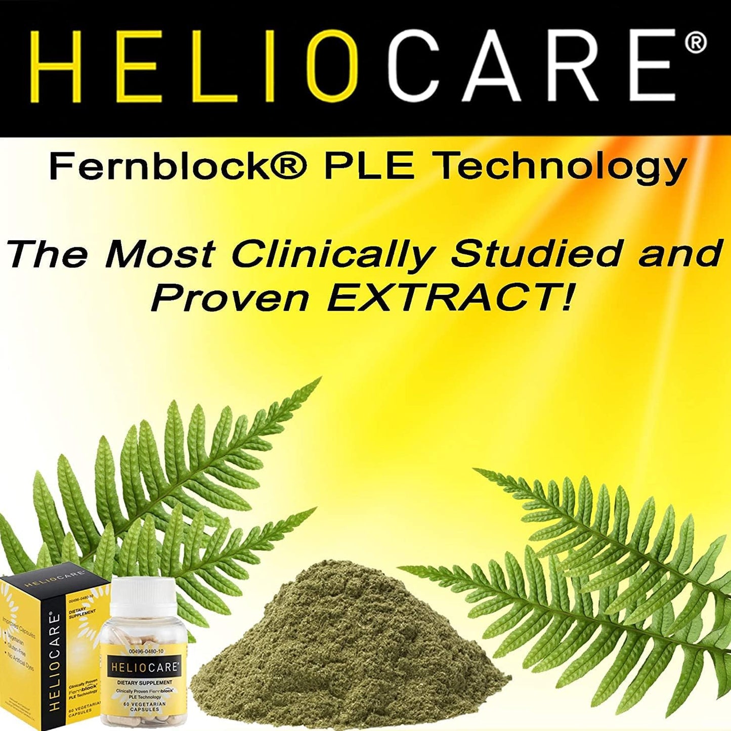 Heliocare Antioxidant Formula Capsules - 120 Capsules Total