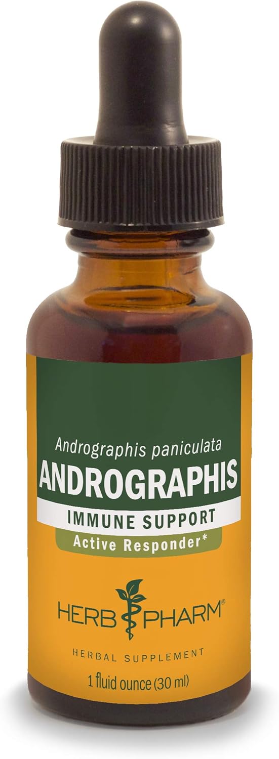 Herb Pharm Andrographis Liquid Extract for Immune Support - 1 Fl Oz