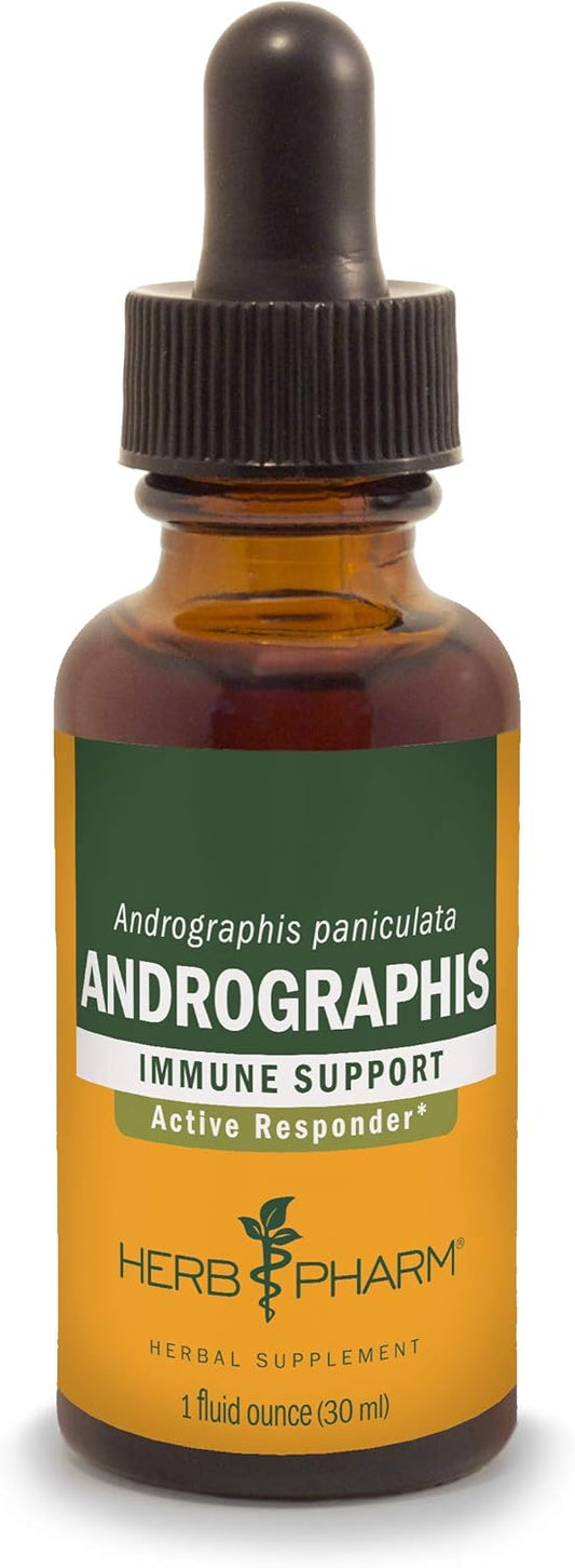 Herb Pharm Andrographis Liquid Extract for Immune Support - 1 Fl Oz