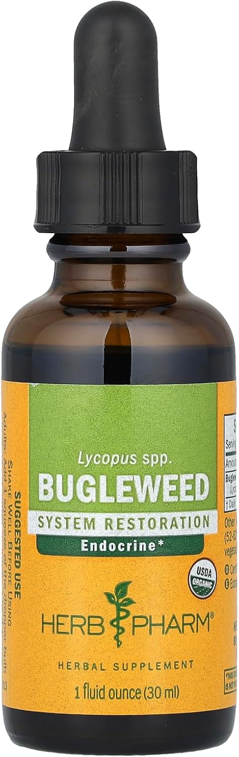 Herb Pharm Bugleweed Extract 1oz for Endocrine System Health