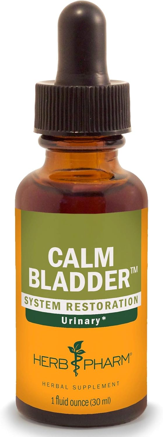 Herb Pharm Calm Bladder Liquid Formula - 1 Ounce for Urinary System Support