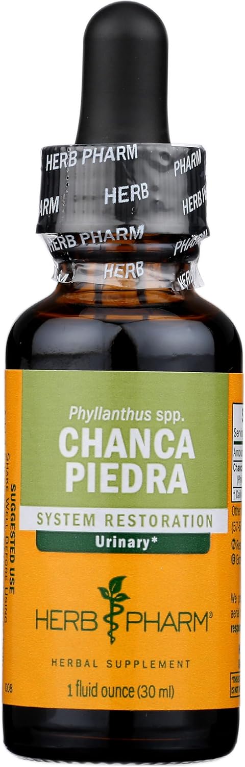 Herb Pharm Chanca Piedra Liquid Extract - 1 Fl Oz for Urinary System Support