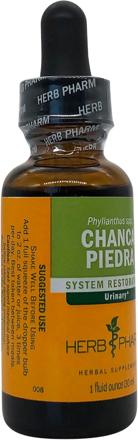 Herb Pharm Chanca Piedra Liquid Extract - 1 Fl Oz for Urinary System Support