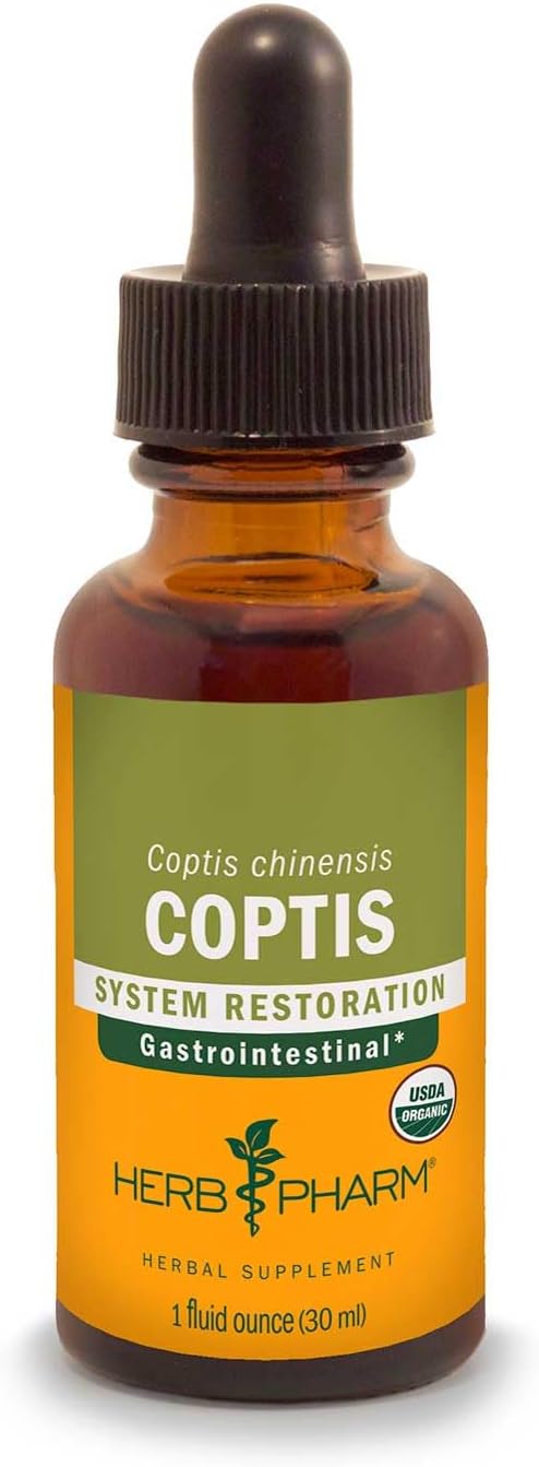 Herb Pharm Coptis Liquid Extract - Digestive Support - 1 Fl oz