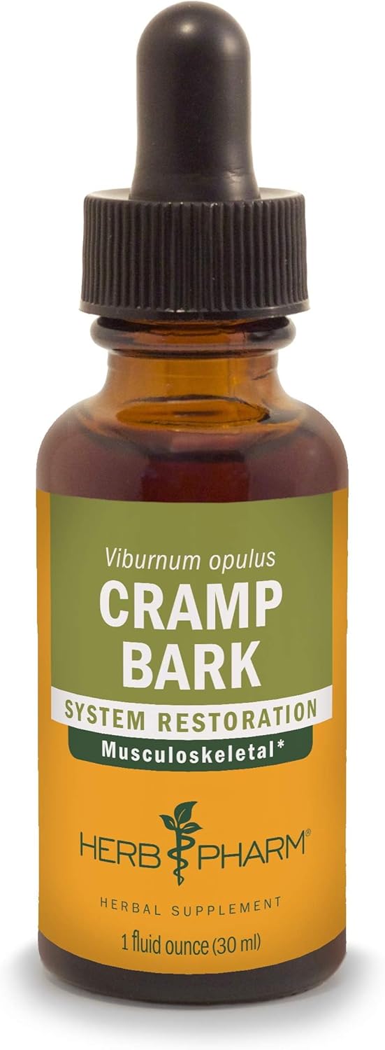 Herb Pharm Cramp Bark Extract for Musculoskeletal Support - 1oz - Natural Muscle Relief Supplement