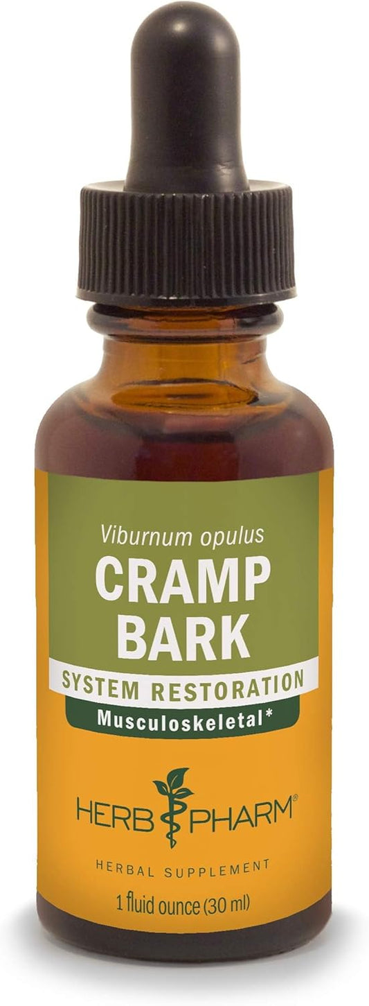 Herb Pharm Cramp Bark Extract for Musculoskeletal Support - 1oz - Natural Muscle Relief Supplement