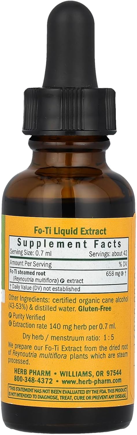 Herb Pharm He Shou Wu Liquid Extract - 1 oz - Musculoskeletal System Support