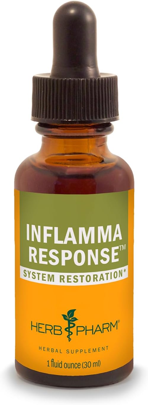 Herb Pharm Inflamma Response Turmeric Liquid Extract, 1 Fl Oz - Herbal Formula for Inflammation