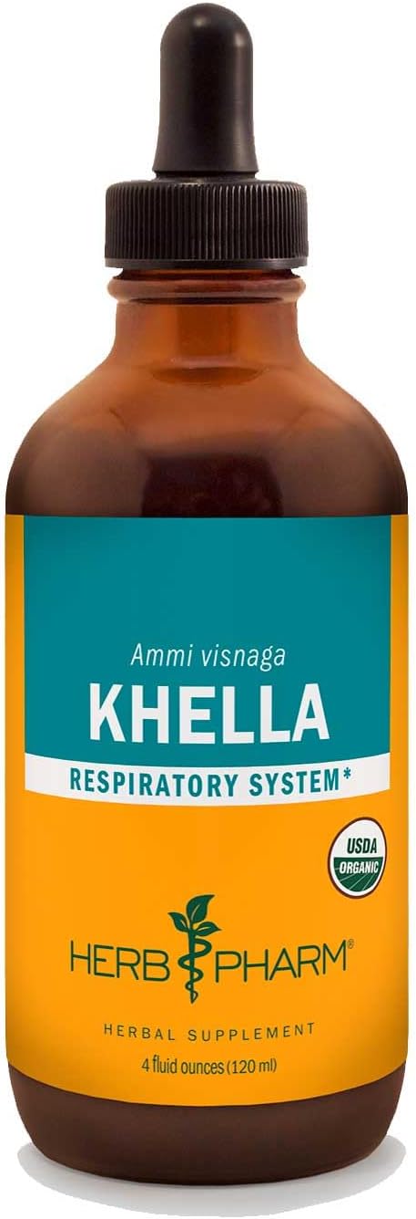 Herb Pharm Khella Liquid Extract - Respiratory System Support - 4 oz Bottle
