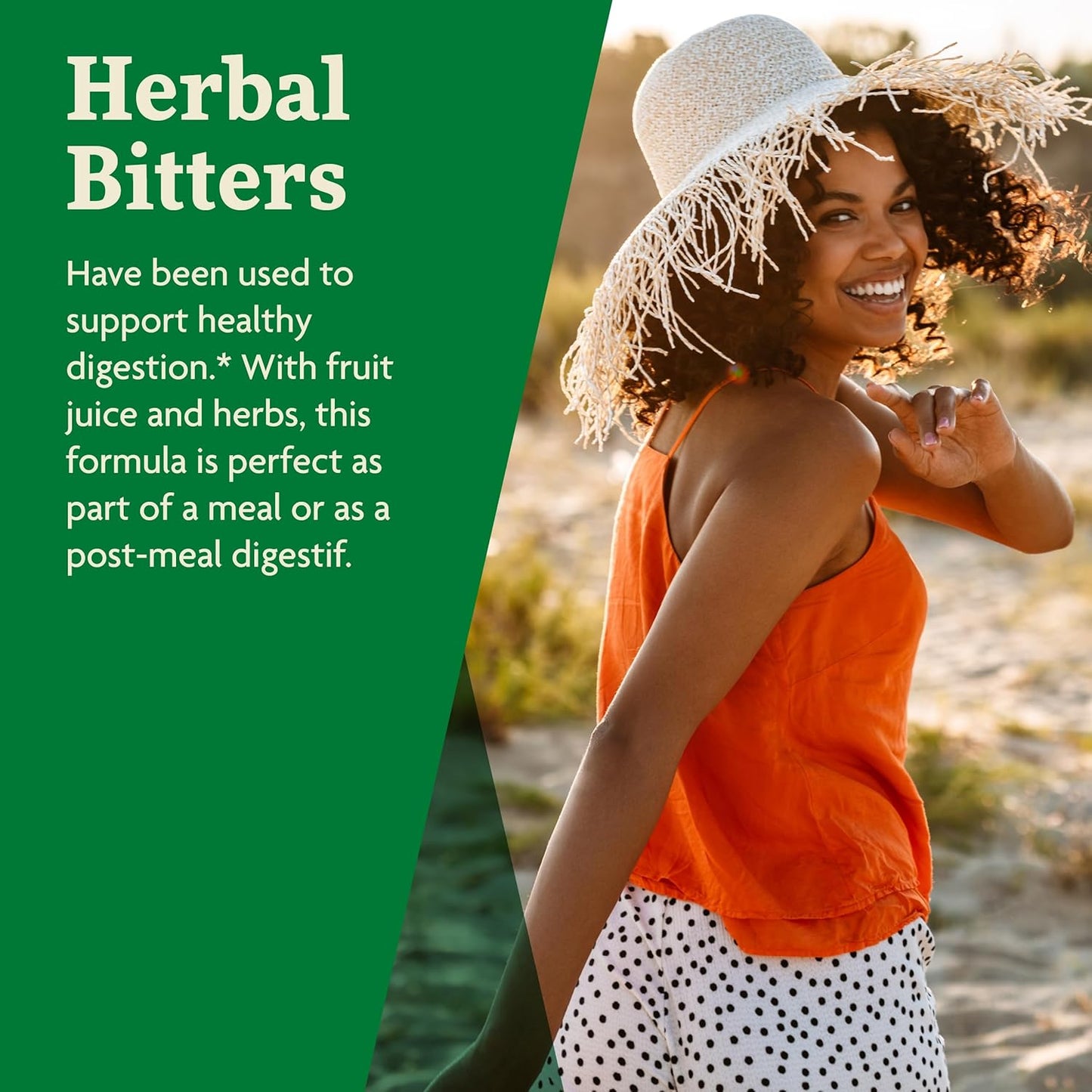 Herbal Bitters Digestive Support Supplement with Artichoke, Dandelion, Turmeric, Ginger - Liquid Formula - Easily Absorbed - Vegan, Non-GMO - 8.5 fl oz