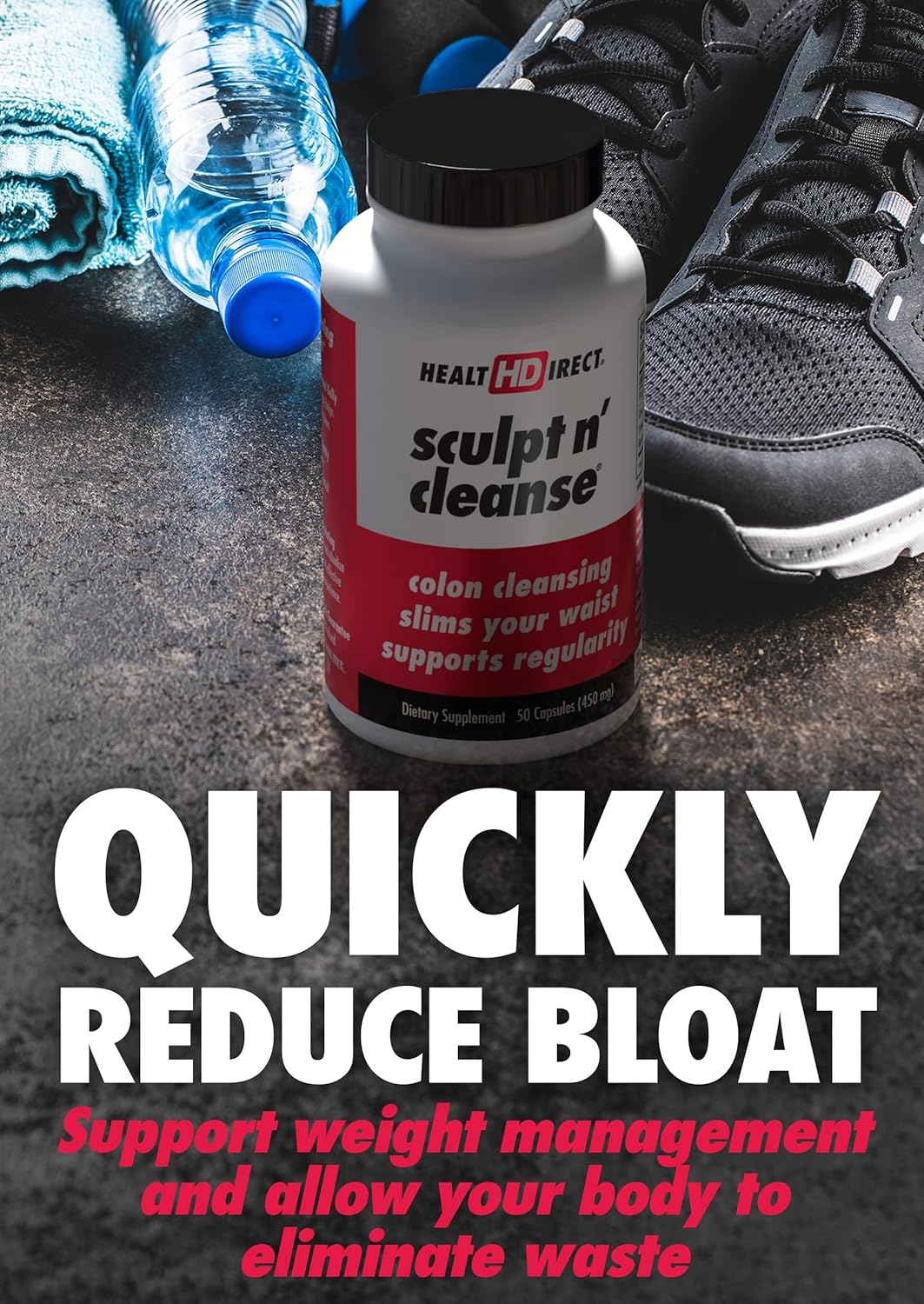 Herbal Colon Cleanse Supplement for Digestive Health & Regularity - Natural Detox & Gut Flush - 175 Veggie Capsules by HEALTH DIRECT - BoostGo Australia