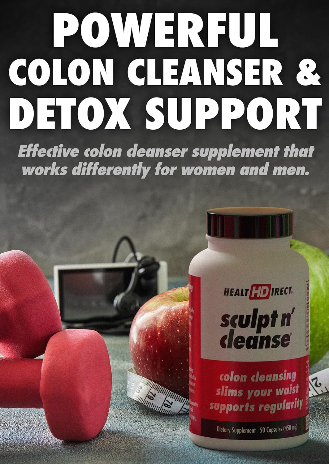 Herbal Colon Cleanse Supplement for Digestive Health & Regularity - Natural Detox & Gut Flush - 175 Veggie Capsules by HEALTH DIRECT - BoostGo Australia