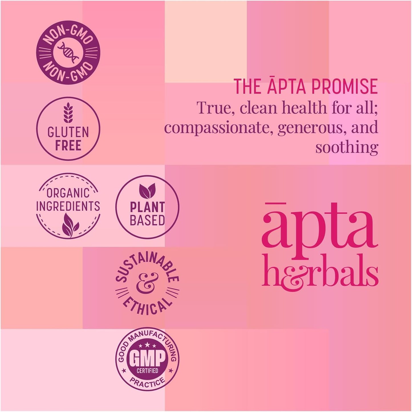 Herbal Focus Supplements, 120 Veggie Capsules, Enhance Concentration, Memory Apta Herbals