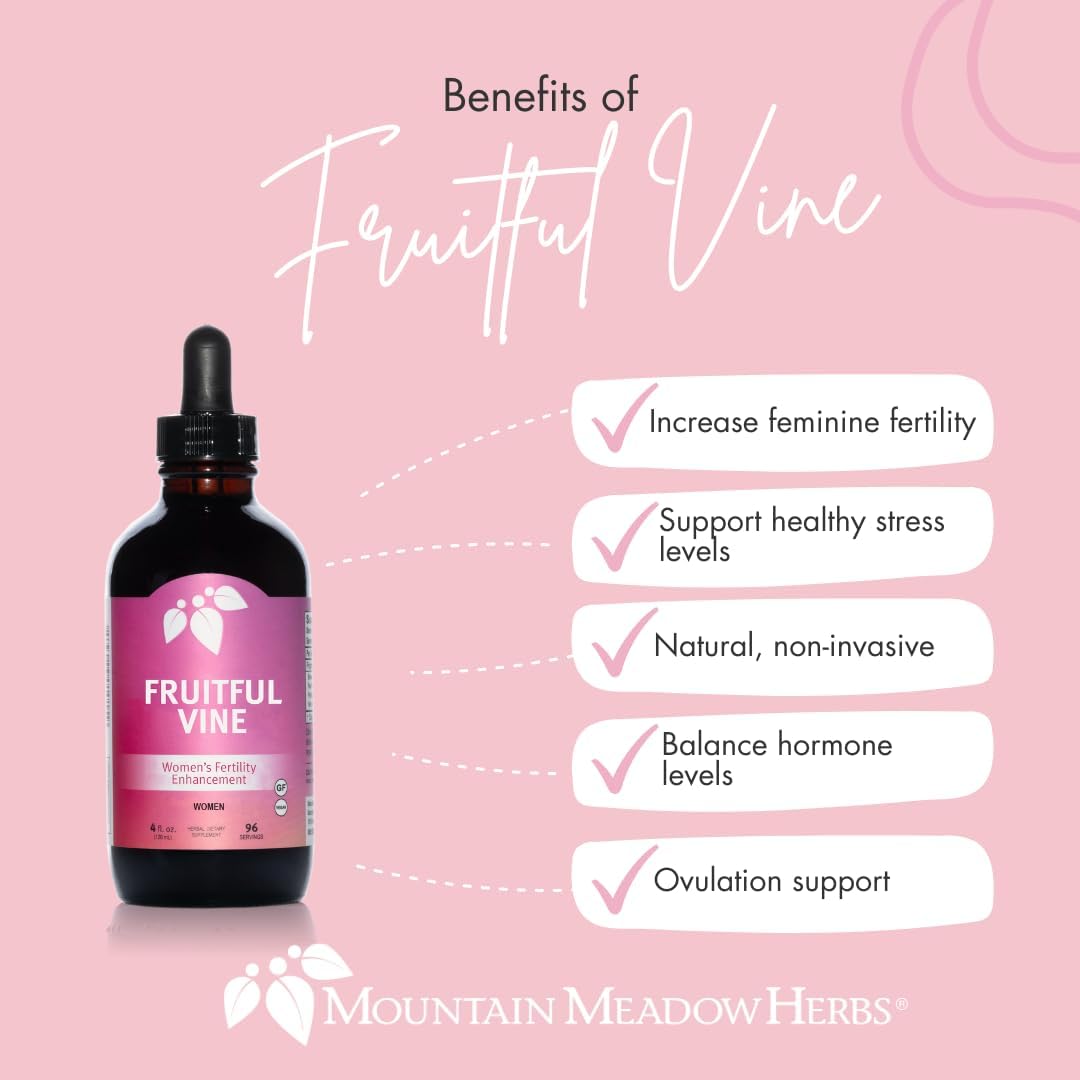Herbal Fruitful Vine Blend for Hormonal Balance and Reproductive Health