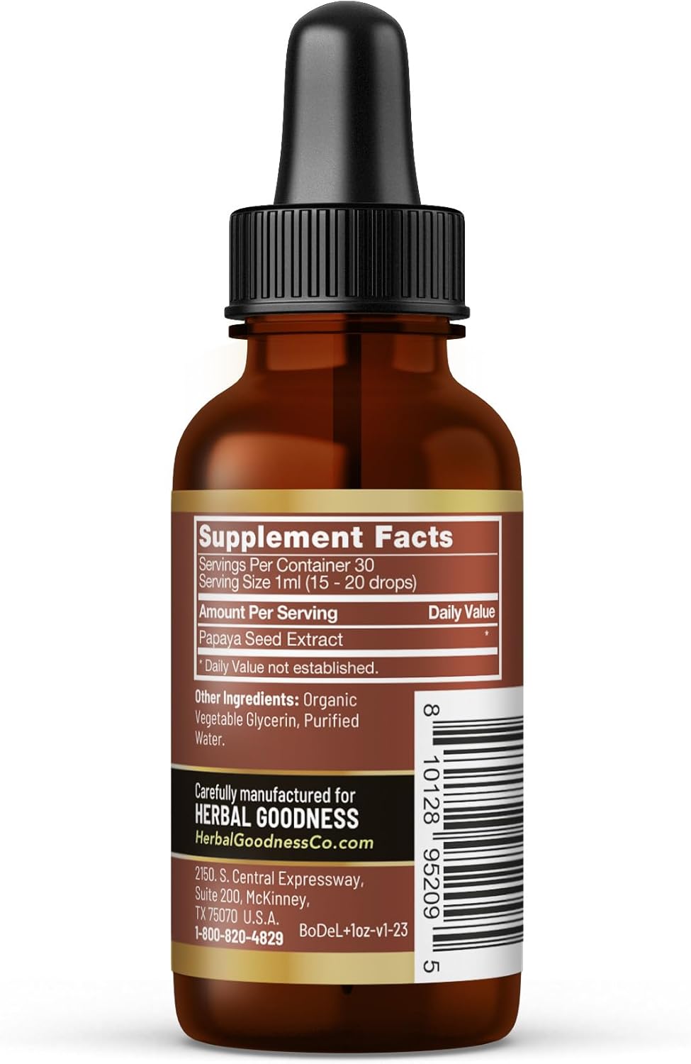 Herbal Goodness Body Detox Colon Broom 1oz - Blood Cleanser for Improved Digestion and Gut Health