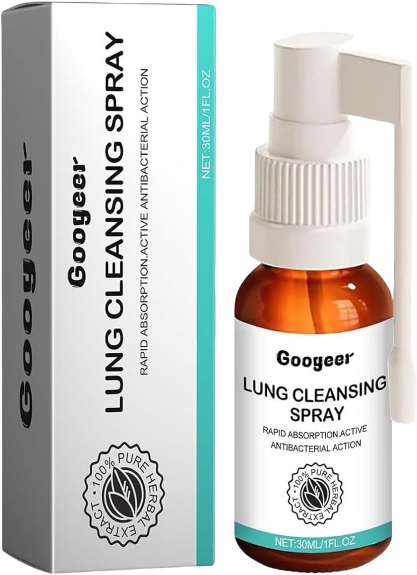 Herbal Lung Detox Spray for Smokers - Cleanse and Clear Your Lungs