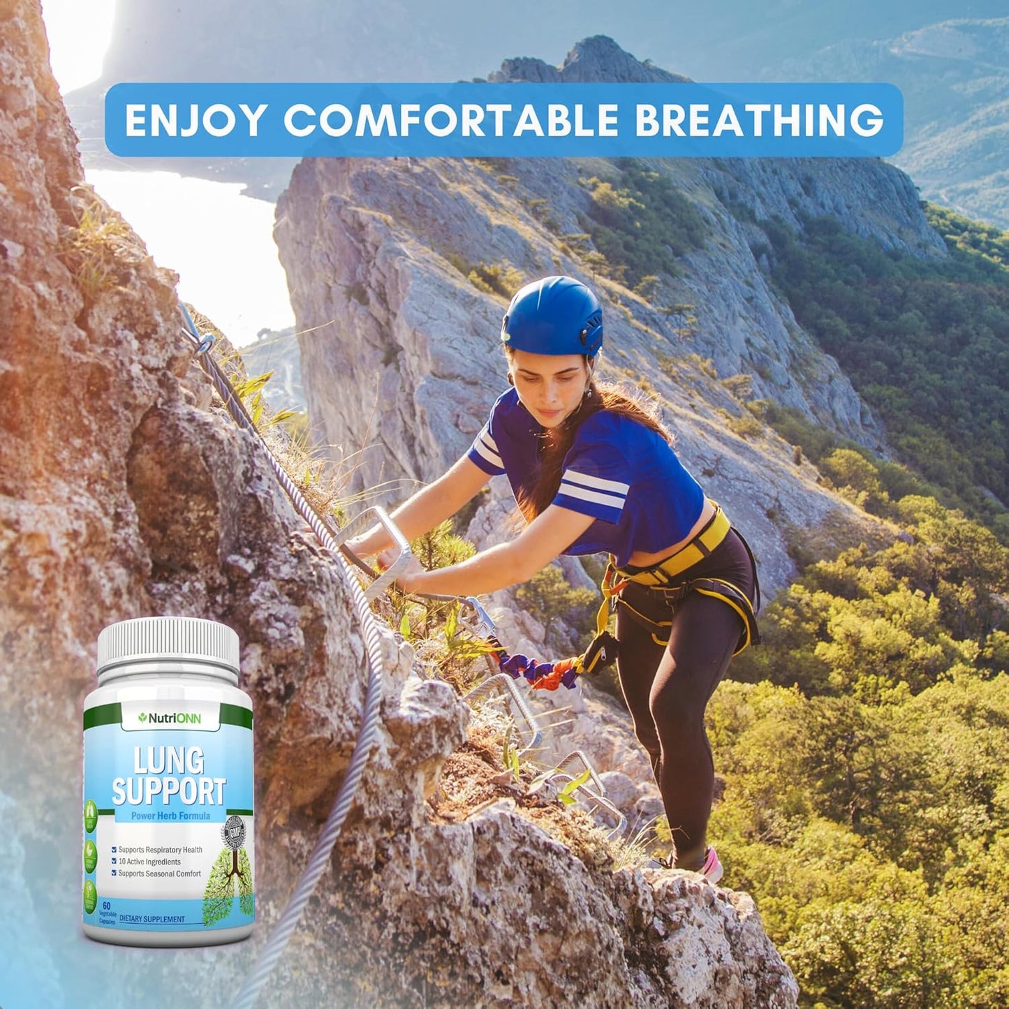 Herbal Lung Health Supplements for Smokers - Extra Strength Detox and Cleanse for Respiratory Health - Mucus Removal Support - Natural Lungs Clearing Solution - BoostGo Australia