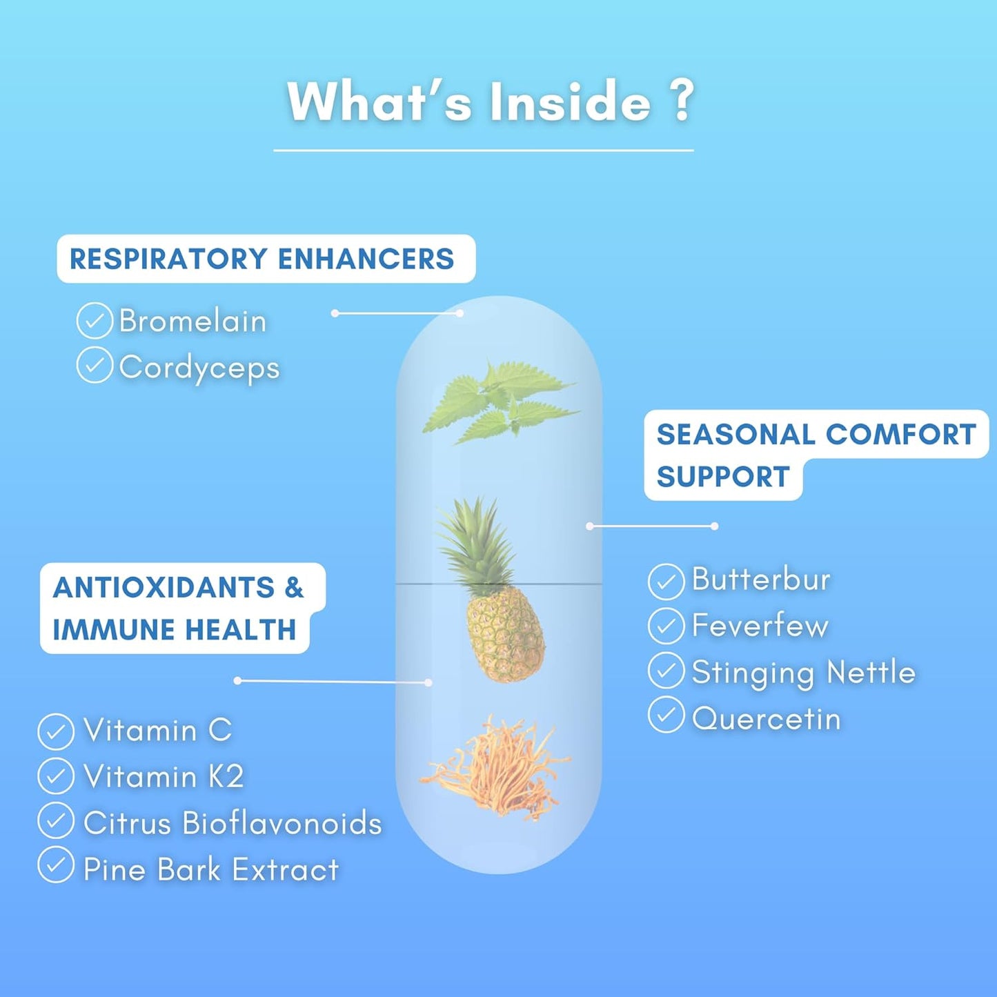 Herbal Lung Health Supplements for Smokers - Extra Strength Detox and Cleanse for Respiratory Health - Mucus Removal Support - Natural Lungs Clearing Solution - BoostGo Australia