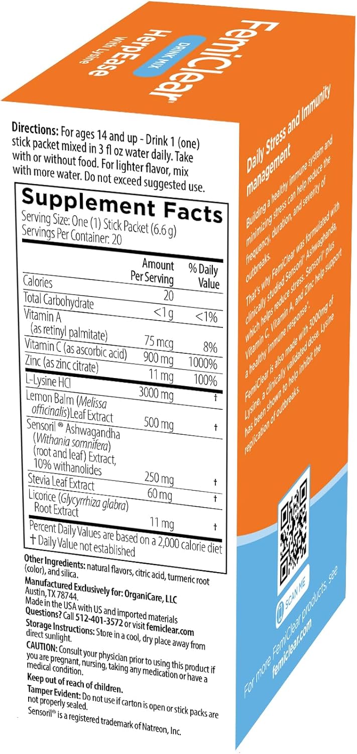 HerbalGyno Vaginal Health Trio: HClear Ointment, Ultra-Gentle Wash, HerpEase Supplement with L-Lysine - Essentials for Men and Women