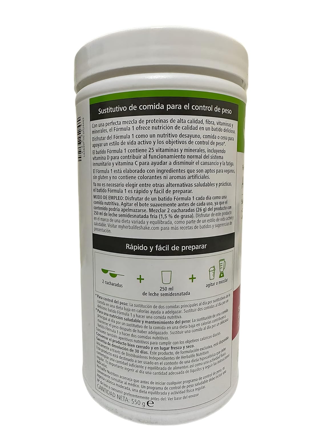 Herbalife Formula 1 Healthy Meal Shake Mix - Wild Berry Flavor (10 Flavors Available)