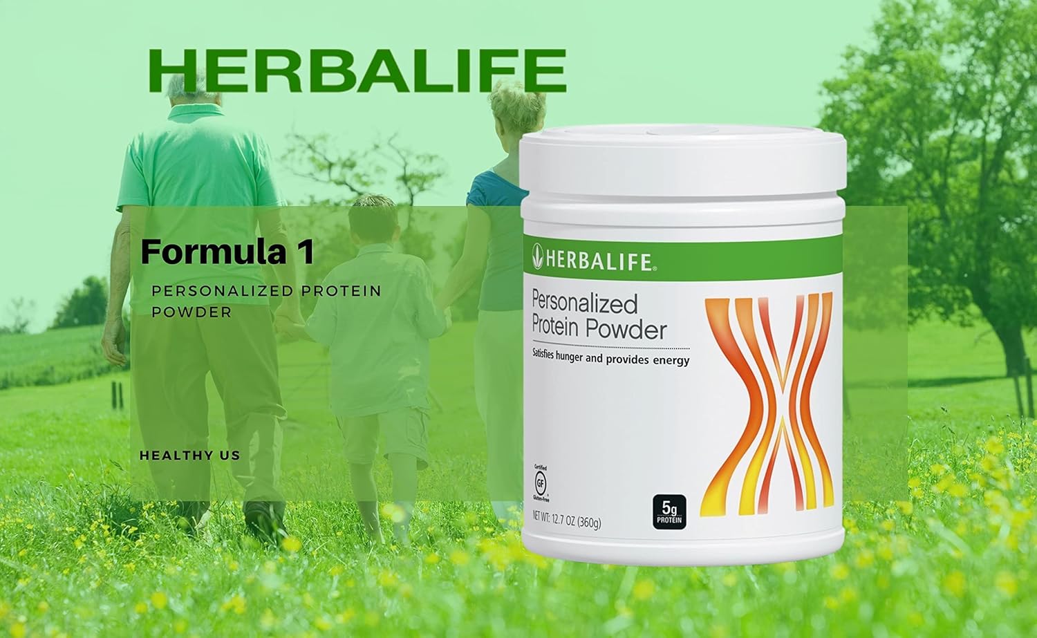 Herbalife Formula 1 Strawberry Cheesecake Combo with Aloe Concentrate, Protein Powder, and Herbal Tea Concentrate