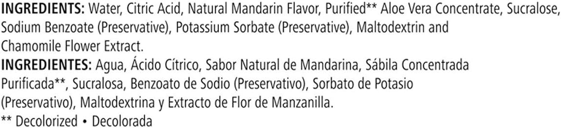 Herbalife Herbal Aloe Concentrate Mandarin Orange Flavor - 16 oz (1 Pint) - 31 Servings - Natural Aloe Drink Mix