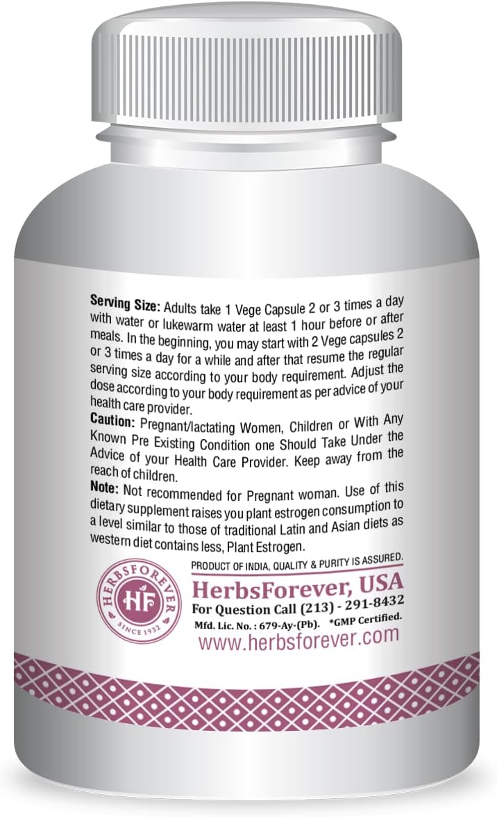 Herbsforever Female 30 Plus Ayurvedic Herbal Supplement for Women's Health - 90 Veg Capsules, 800mg