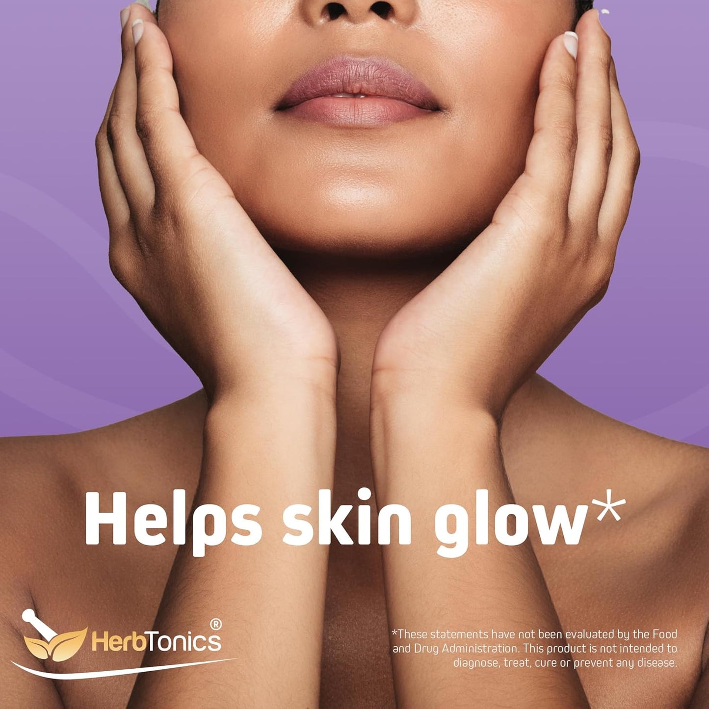 Herbtonics Foli Gummies - Biotin Hair Growth Supplement for Women & Men - Skin, Nails Vitamins - 60 Sugarfree Gummies