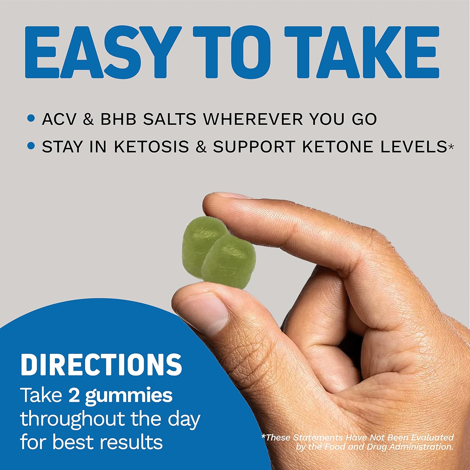 Herbtonics Keto ACV Gummies - Digestion & Detox - Sugar Free BHB Formula - Raw Apple Cider Vinegar - 120 Vegan Gummies