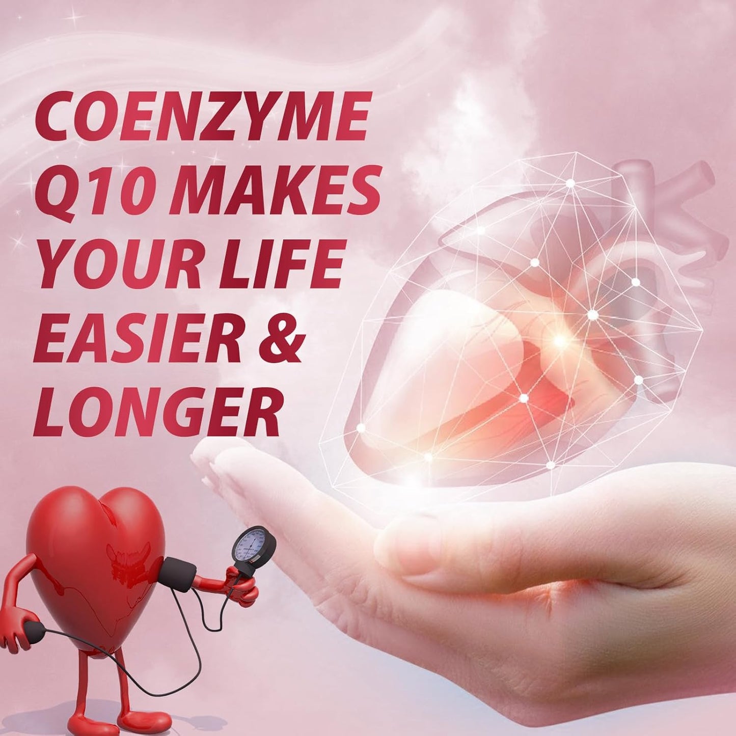 High-Absorption CoQ10 400mg Softgels with PQQ, BioPerine & Omega-3 - Antioxidant Supplement for Heart Health & Energy - 120 Servings - BoostGo Australia