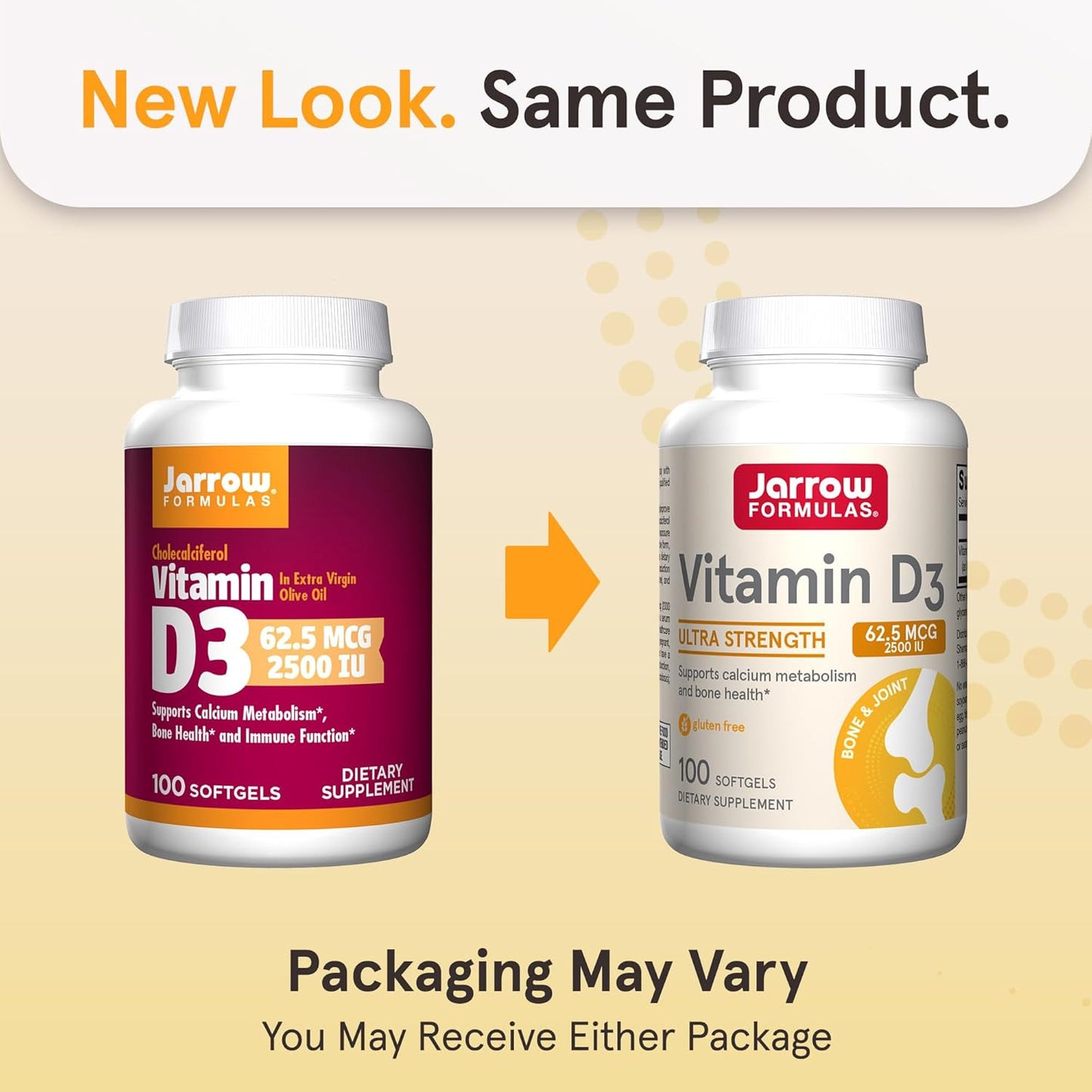 High Absorption CoQ10 Ubiquinol & Vitamin D3 Softgels by Jarrow Formulas - 100 Servings, 100mg