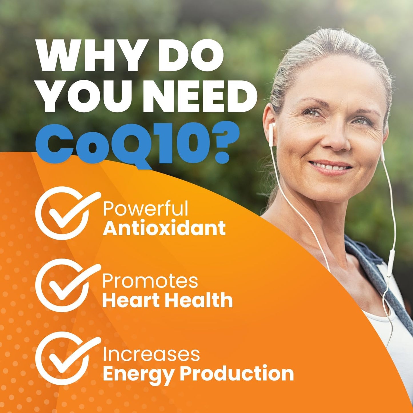 High Absorption CoQ10 with BioPerine for Heart Health & Energy, 100 mg, 60 Softgels by Doctor's Best - Gluten Free & Naturally Fermented