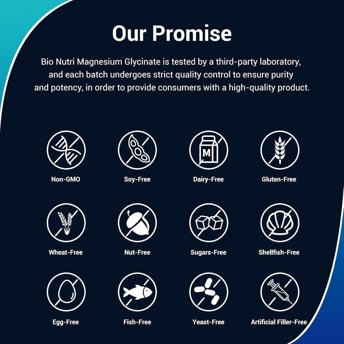 High Absorption Magnesium Glycinate 500mg Capsules for Sleep, Stress, and Relaxation - 120 Capsules for Nerve, Muscle, Bone, and Heart Health