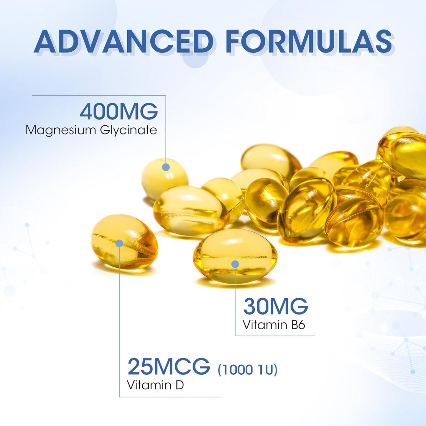 High Absorption Magnesium Glycinate Softgels for Energy and Joint Support - 120 Count Non-GMO Vegan Capsules for Men & Women - BoostGo Australia