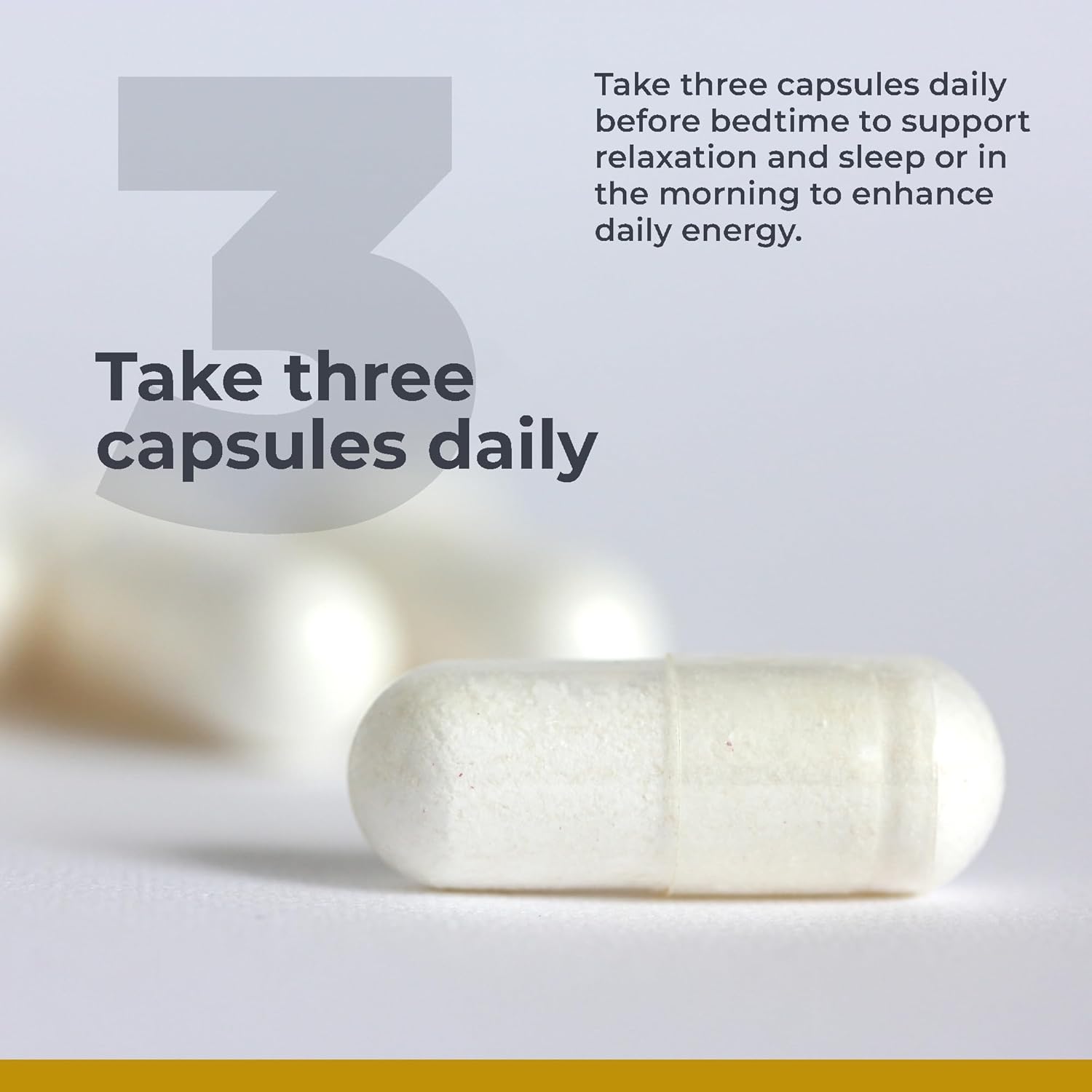 High Absorption Magnesium Glycinate Supplement - Pure, Chelated, Vegan, 90 Capsules - Supports Sleep Quality and Energy Levels