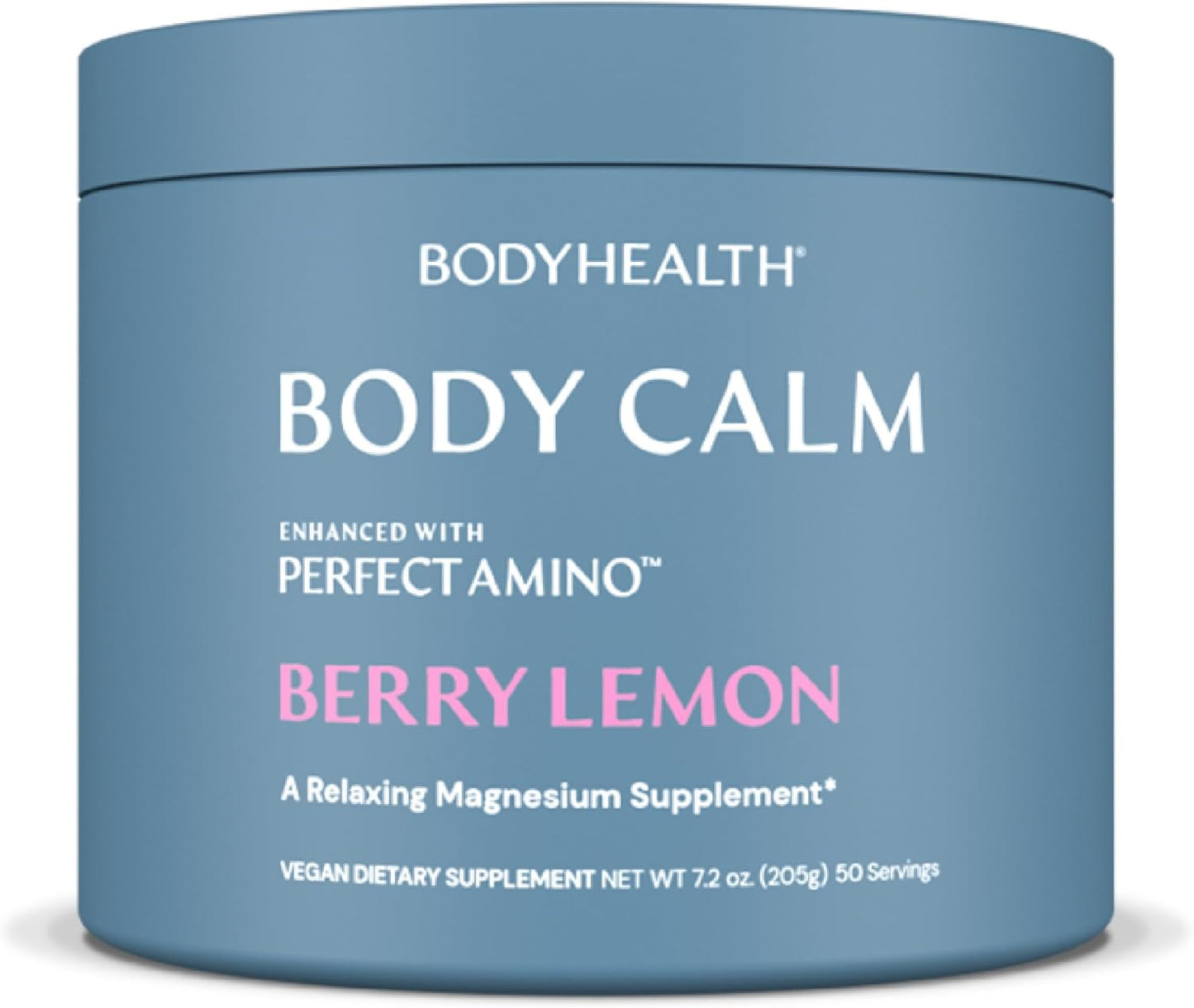 High Absorption Magnesium Powder with PerfectAmino for Sleep Support - Berry Lemon Flavor - 50 Servings
