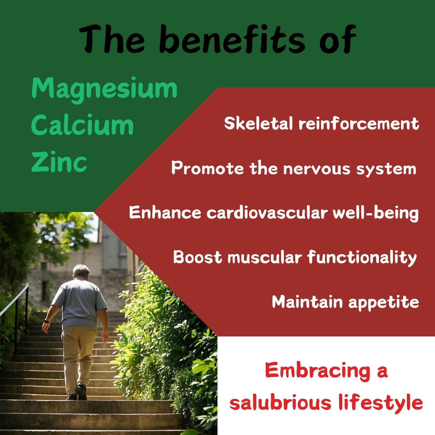 High Absorption Sugar-Free Calcium Magnesium Zinc Gummies with Vitamin D3 - Vegan Raspberry Supplement for Bone and Muscle Strength - 2 Pack