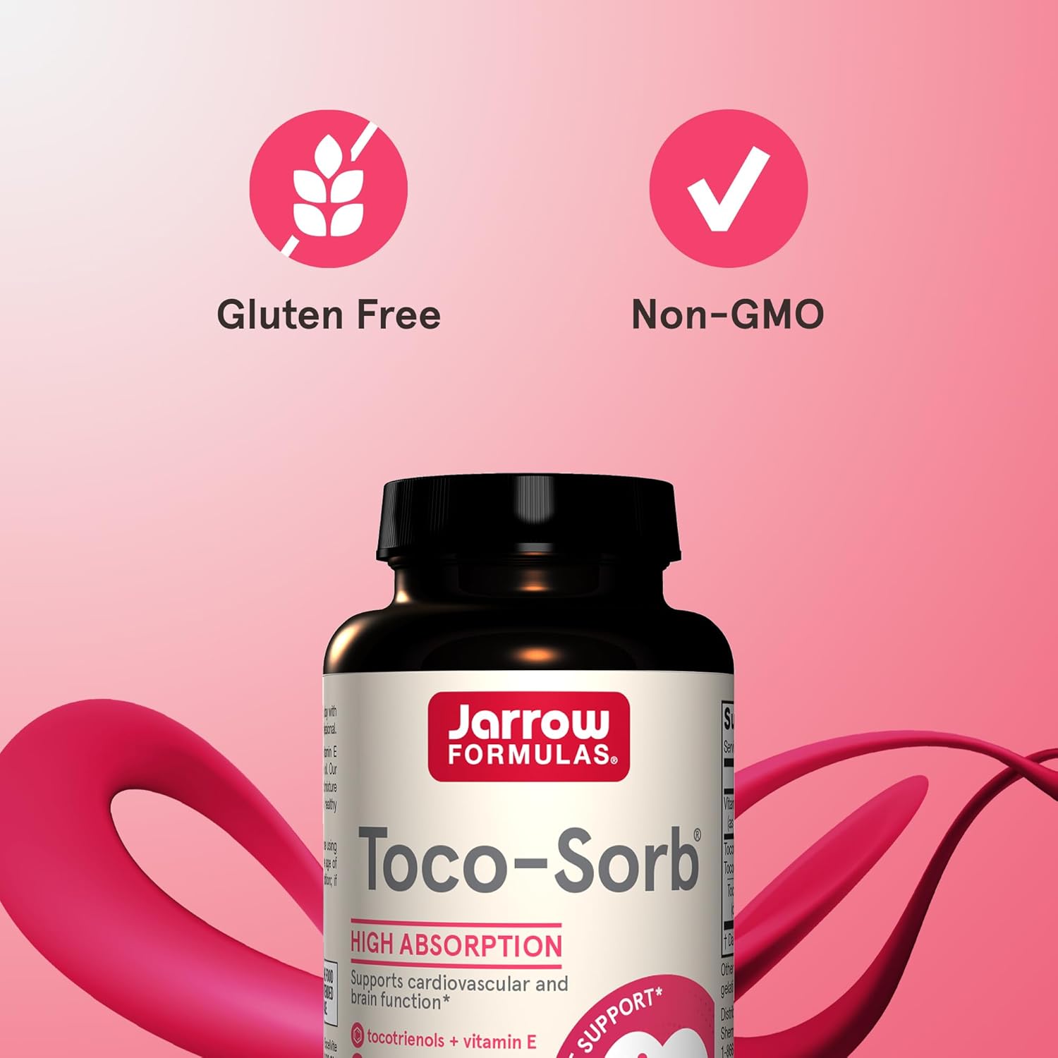 High Absorption Tocotrienol-Tocopherol Complex for Cardiovascular Health & Brain Function, 60 Softgels