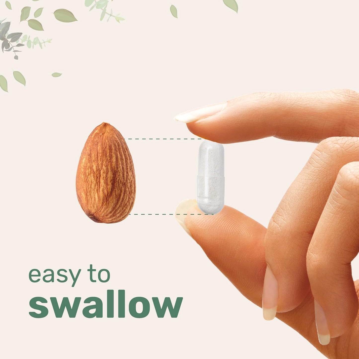 High Absorption Triple Magnesium Complex Capsules 400mg | 300 Count with Glycinate, Malate, Taurate & Vitamin C | Active Ingredients | Chelated & Filler Free Supplement