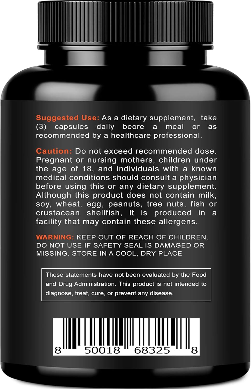High Absorption Turmeric Curcumin Supplement with BioPerine, Ginger & Black Pepper - 95% Curcuminoids - 120 Capsules - Heart Health Support - Non-GMO, Gluten Free