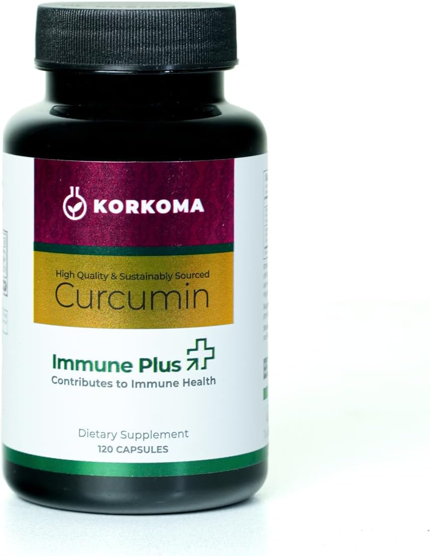 High-Absorption Turmeric Extract Supplement for Immune Support & Wellness - 120 Capsules