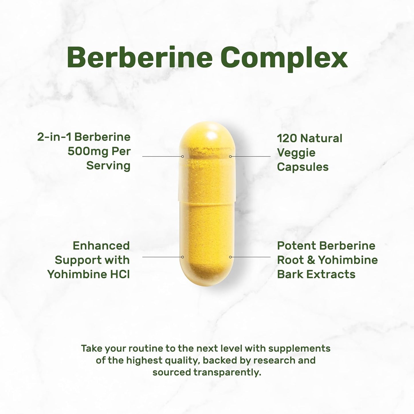 High Absorption Vitamin D3 10,000iu & K2 200mcg Softgels Bundle with Berberine & Yohimbine - Essential Sunshine Vitamins with Coconut Oil - Hydrochloride HCl Forms for Maximum Benefits