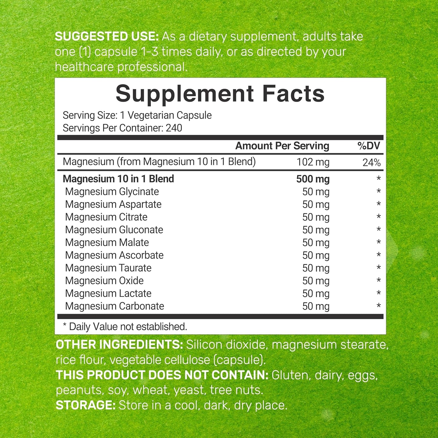 High Absorption Vitamin D3 and K2 Bundle with Magnesium Complex - Sunshine Vitamins with Coconut Oil - Chelated Minerals - 10-in-1 Formula
