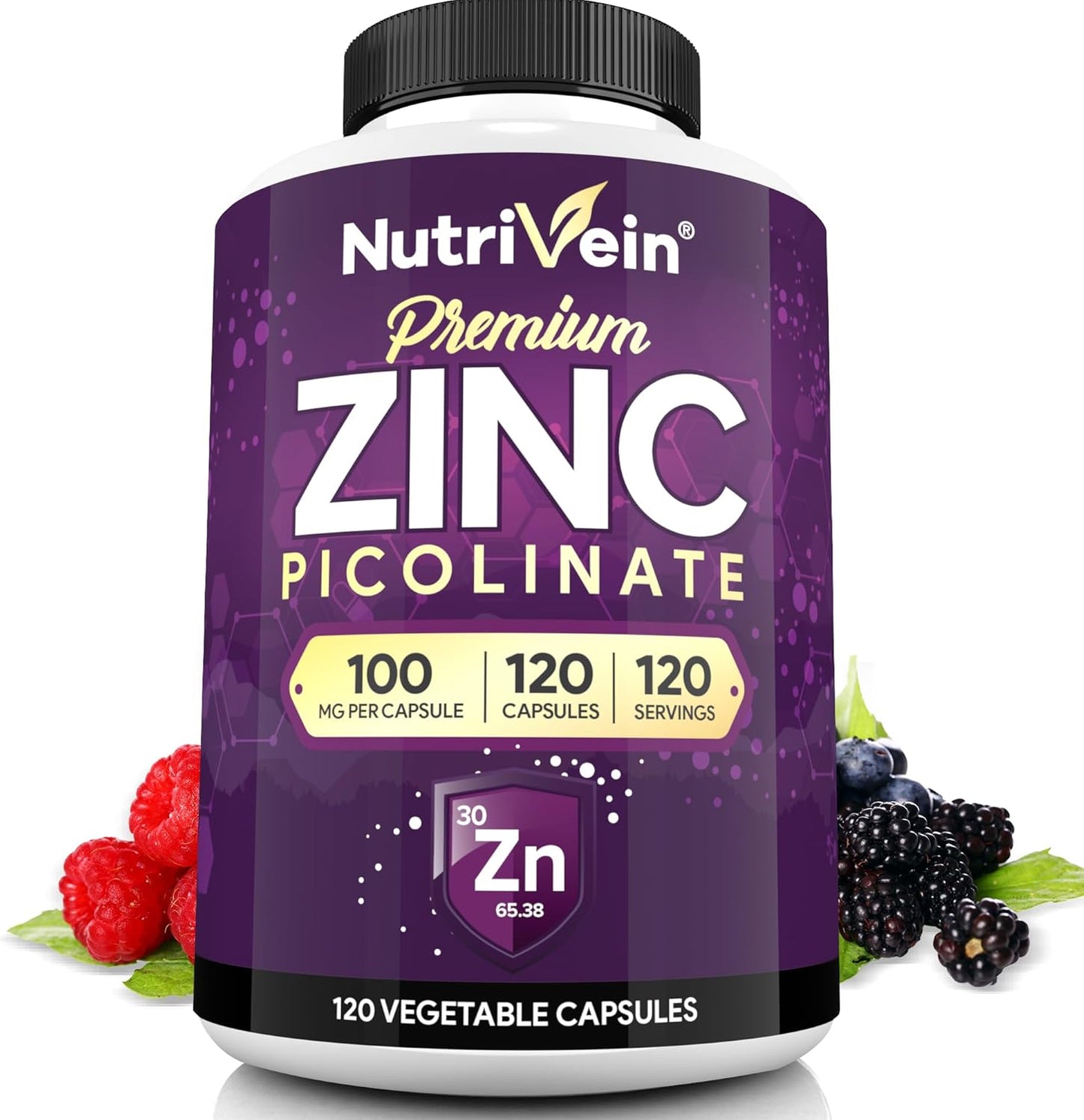 High-Absorption Zinc Picolinate & Liposomal Glutathione Bundle for Immunity, Digestion, Detox - Men & Women Supplement for Repair & Wellness