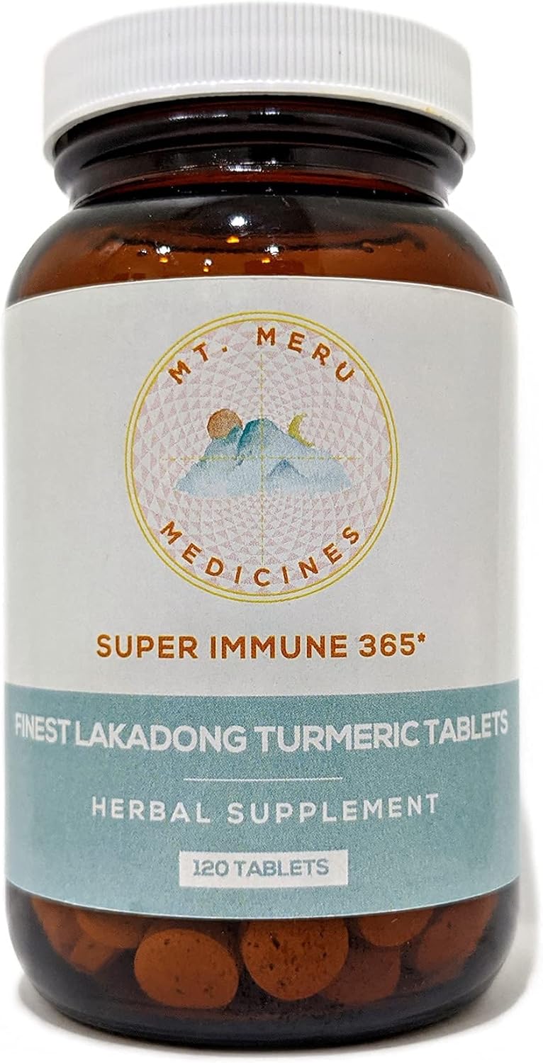 High-Curcumin Lakadong Turmeric Tablets with Black Pepper - Supports Joint, Heart, Immune Health - 120 Vegan Tablets - BoostGo Australia