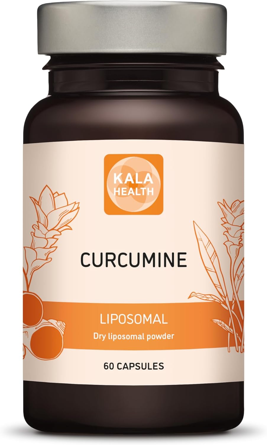 High Dose Liposomal Turmeric Capsules for Maximum Curcumin Absorption - 60 Capsules, 1 Count