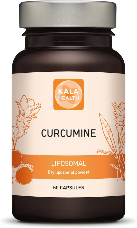 High Dose Liposomal Turmeric Capsules for Maximum Curcumin Absorption - 60 Capsules, 1 Count