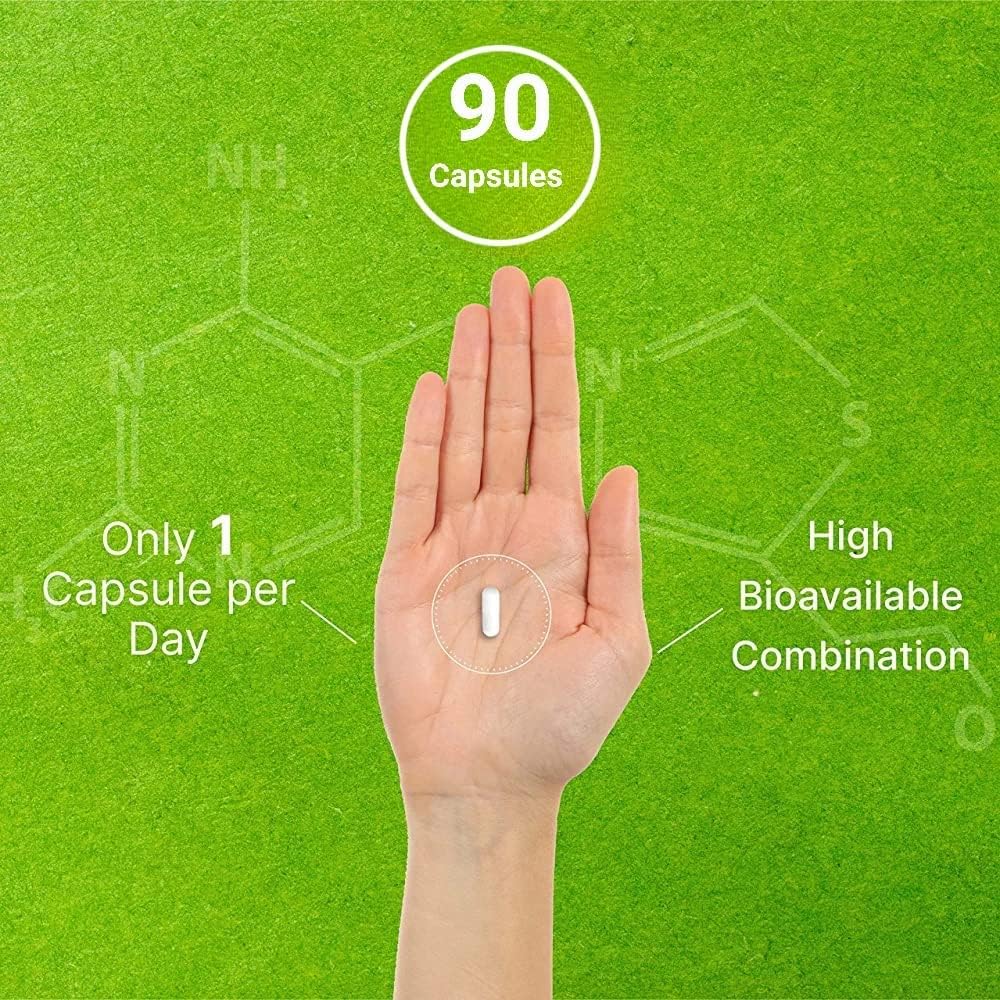 High Dose Vitamin B1 (Thiamine) Capsules - 90 Count by Kavir