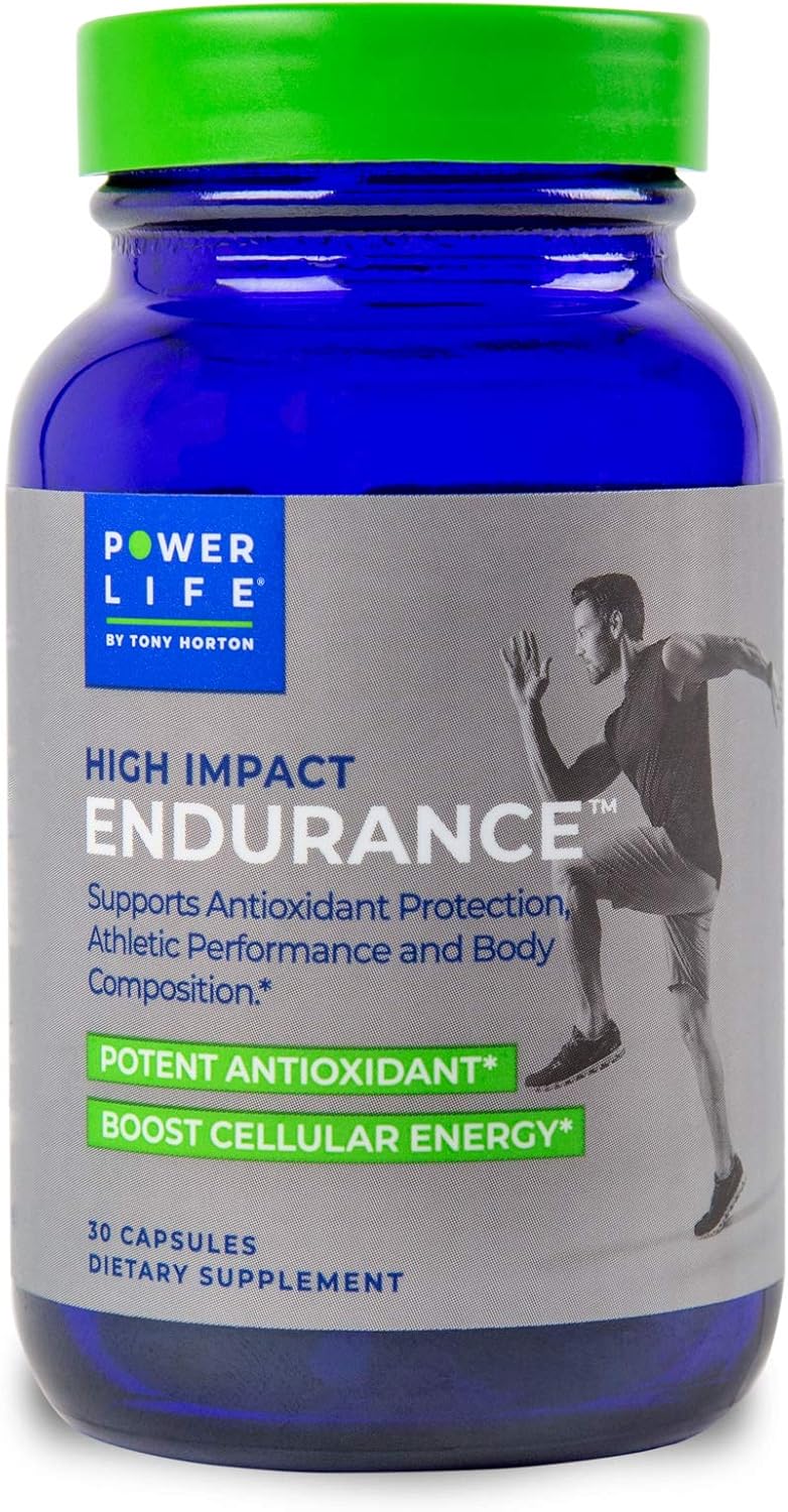 High Impact Grass Fed Whey Protein by POWERLIFE Tony Horton with 3000 MG of HMB, Non-GMO & Sugar-Free Chocolate Formula for High Impact Endurance