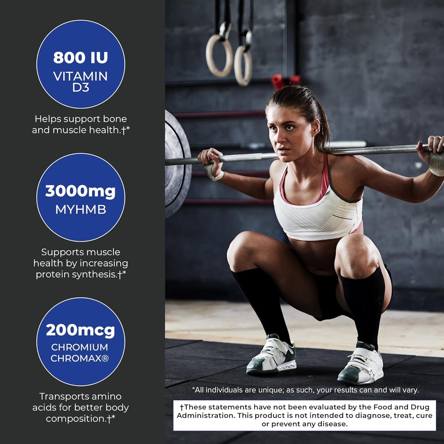 High Impact Grass Fed Whey Protein by POWERLIFE Tony Horton with 3000 MG of HMB, Non-GMO & Sugar-Free Chocolate Formula for High Impact Endurance